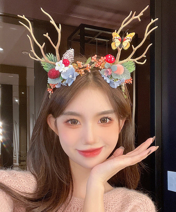 Darcywear レディース クリスマス 韓国風 可愛い おしゃれ 鹿角 ファッション 着回し ヘアアクセサリー