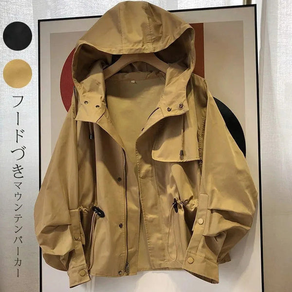 Darcywear 今季注目 2色 無地 フード付き コート ジャケット